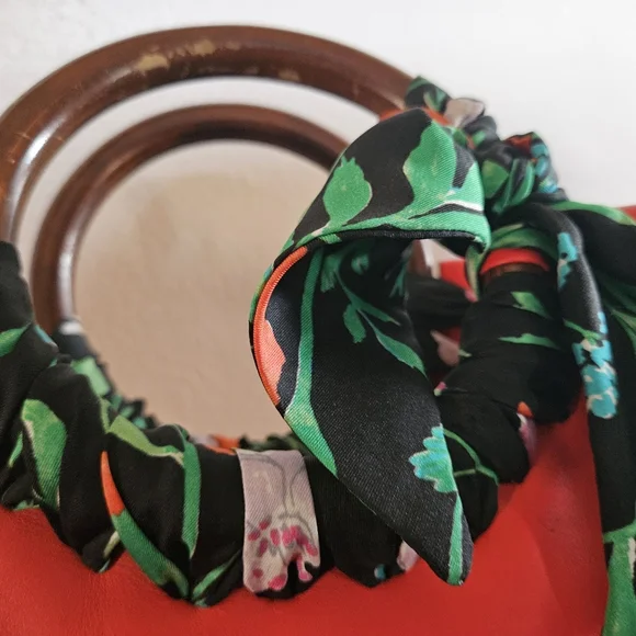 RARE Gorgeous, Red Kate Spade Ridgefield Street Katrina Handbag - Picture 9 of 13